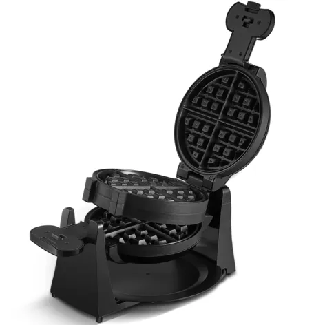 Aicook aparat vafe belgiene dublu 1400W negru