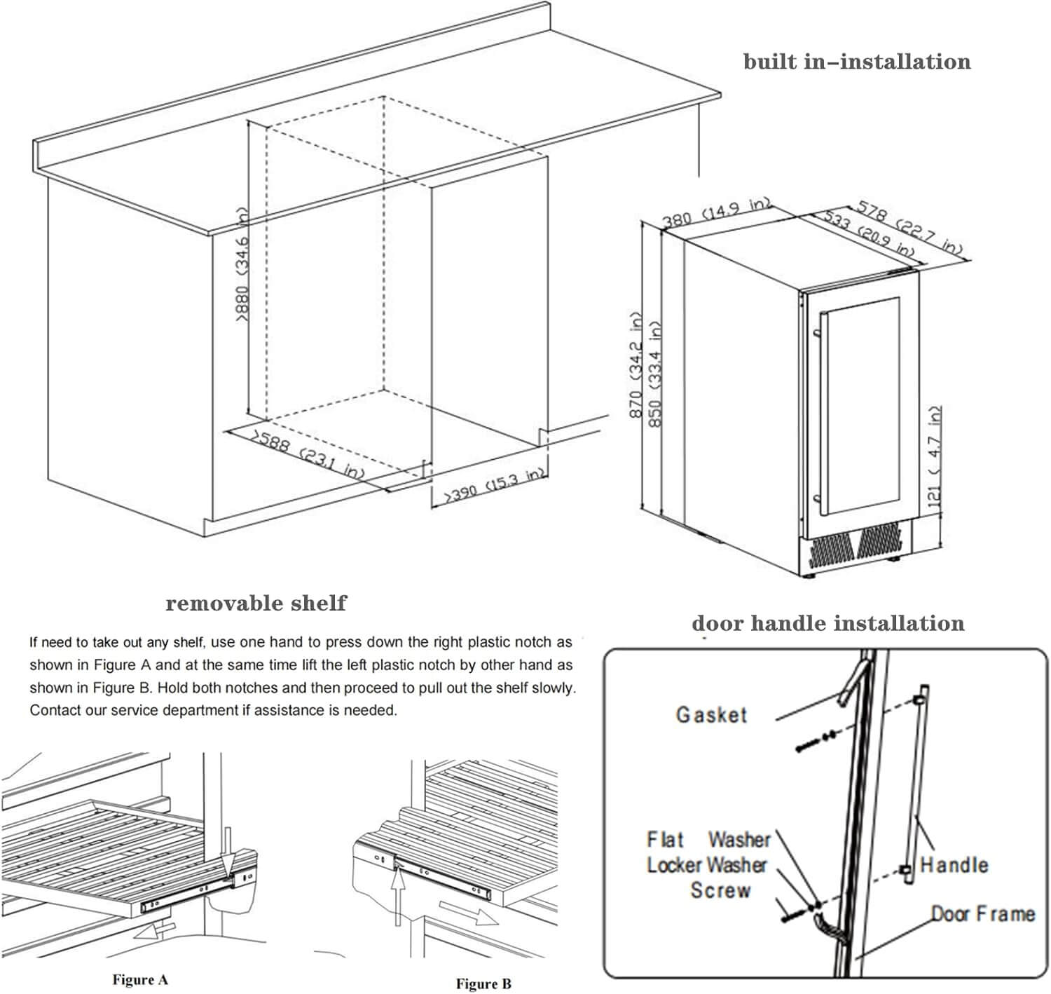 Aobosi Dual Zone răcitor vin 28 sticle WiFi 42dB