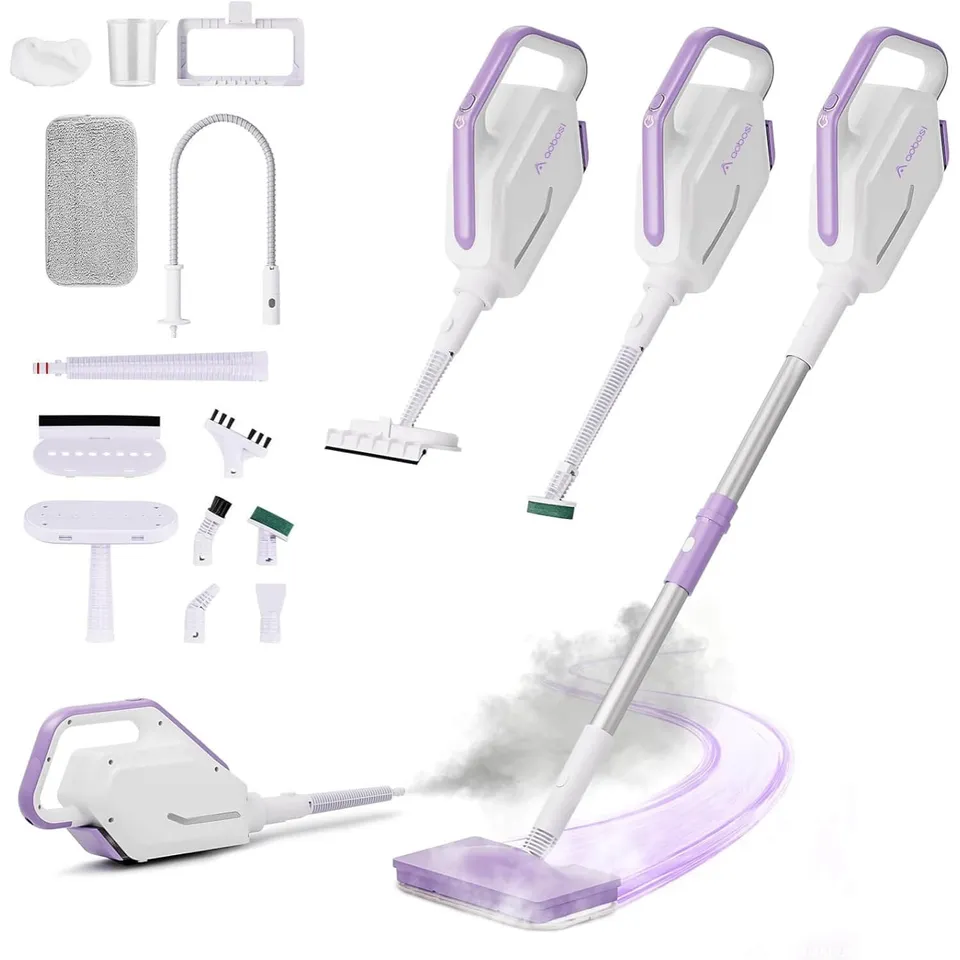 Aobosi 1300W Mop cu abur 11 in 1 detașabil