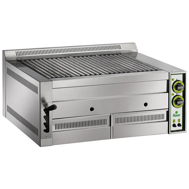 Fimar B80 gratar piatra lavica profesional