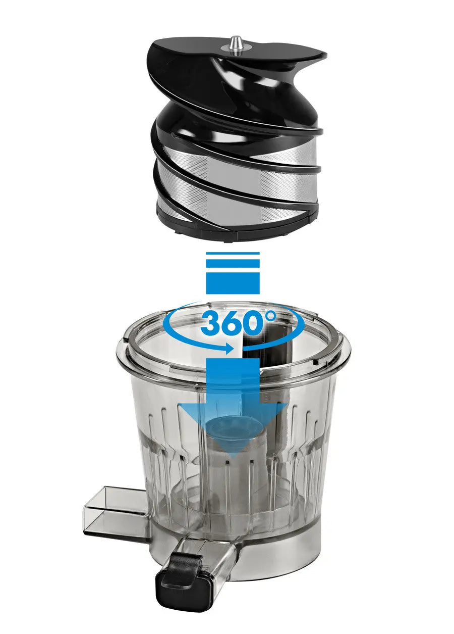 Riviera & Bar storcător cu melc compact pentru suc
