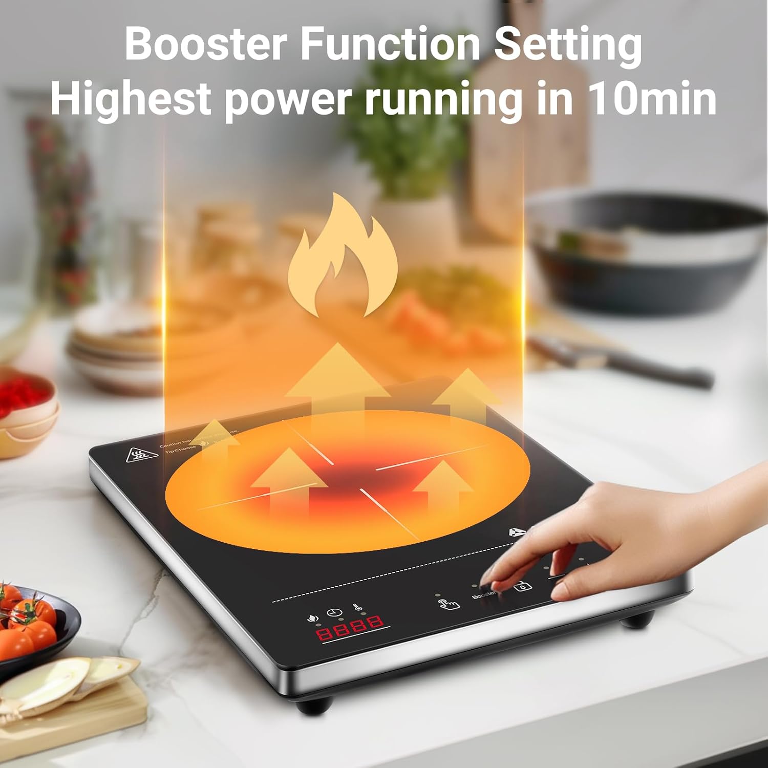 Aobosi plita inductie portabila 2000W cu timer