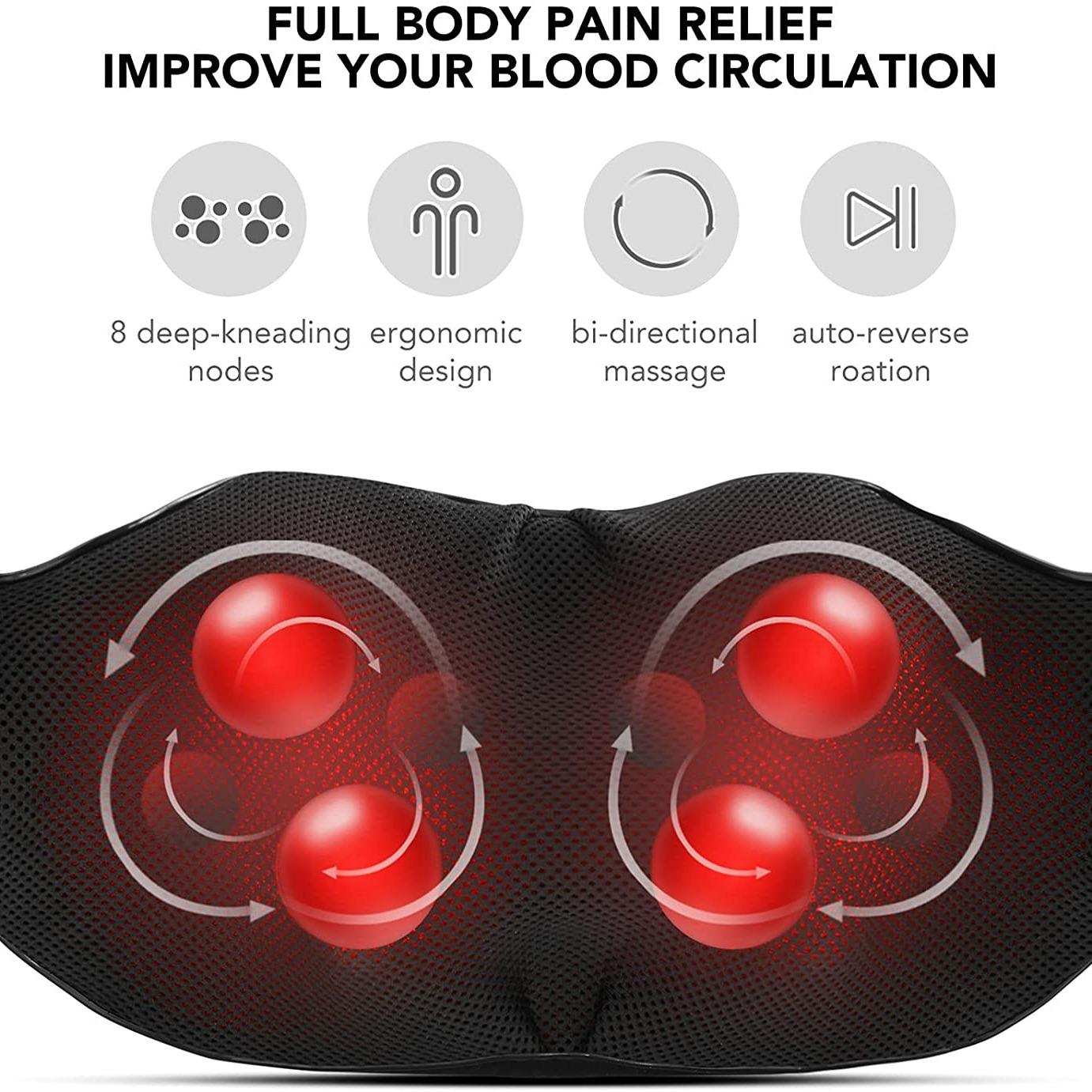 Aicook Shiatsu aparat masaj cervical cu incalzire