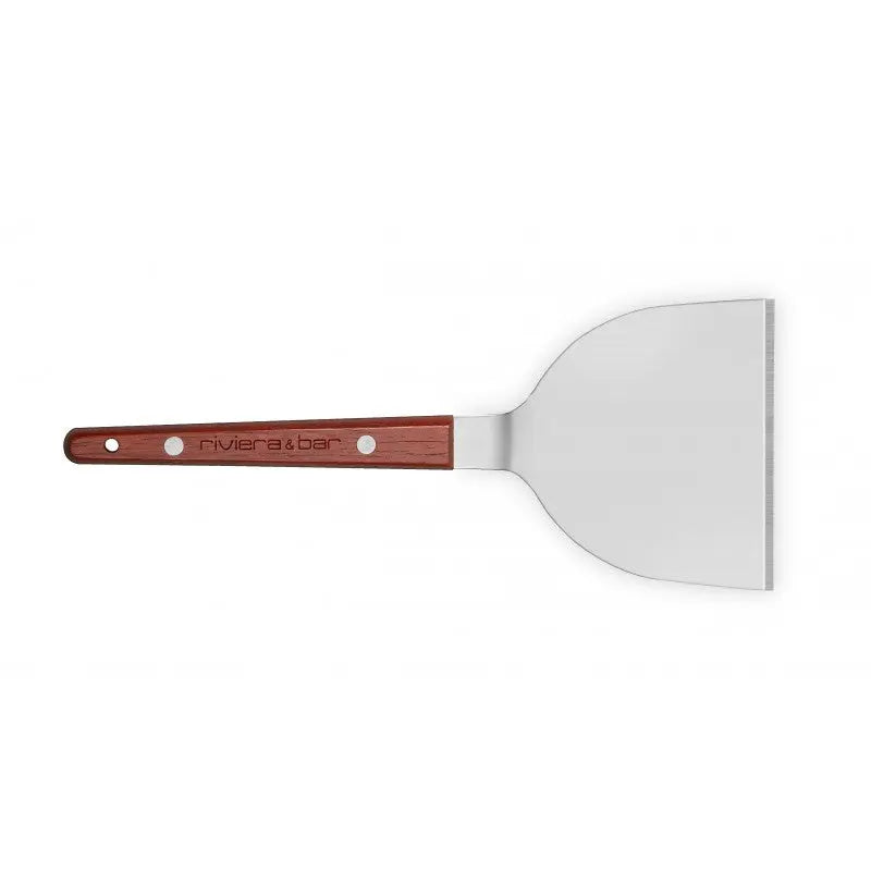 Riviera & Bar set 2 spatule plancha inox cu lemn