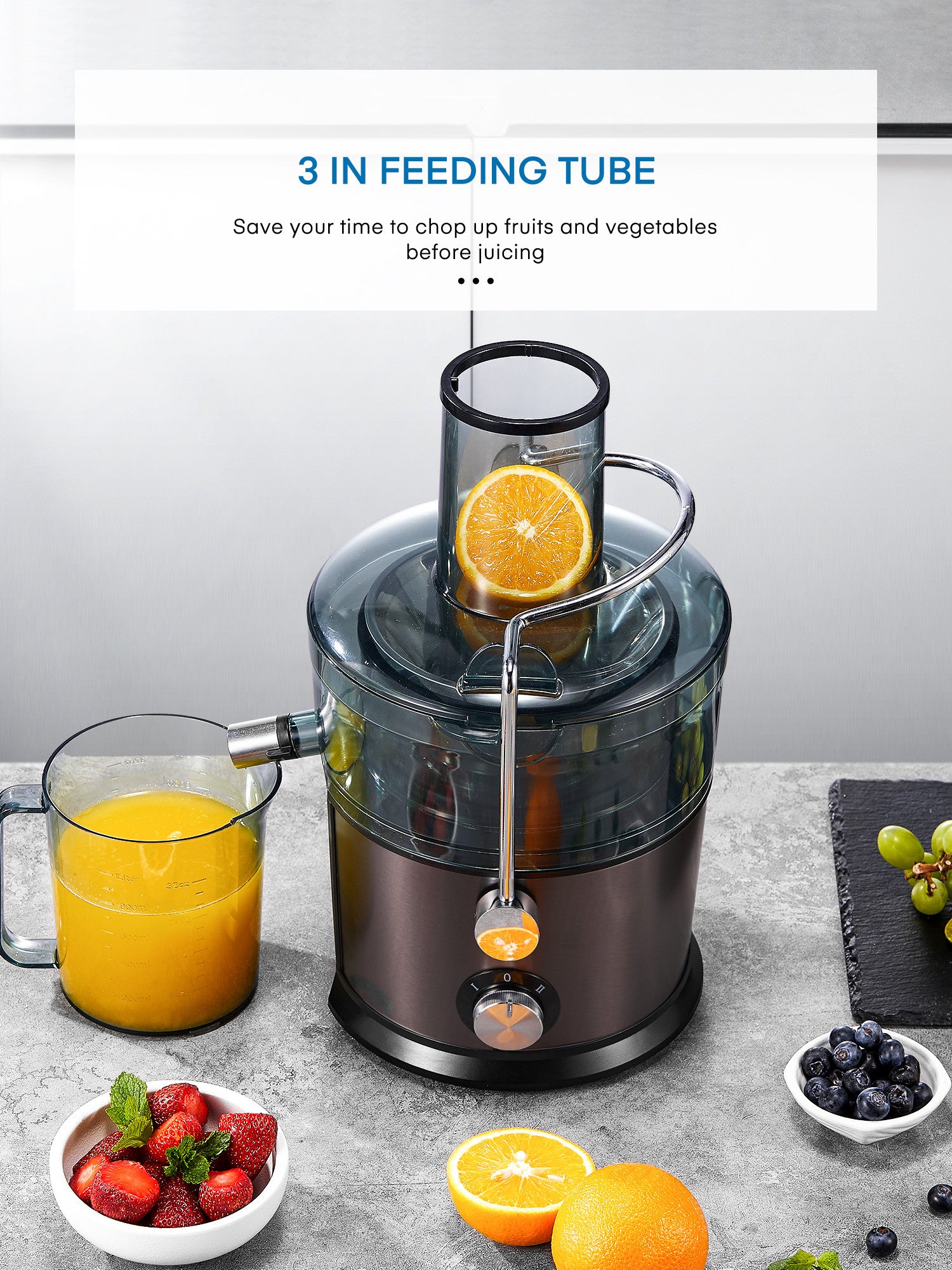 Kealive storcător centrifugal negru 800W