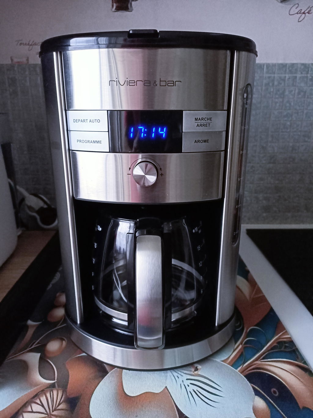 Riviera & Bar BCF550 cafetiera filtru inox 1,8L