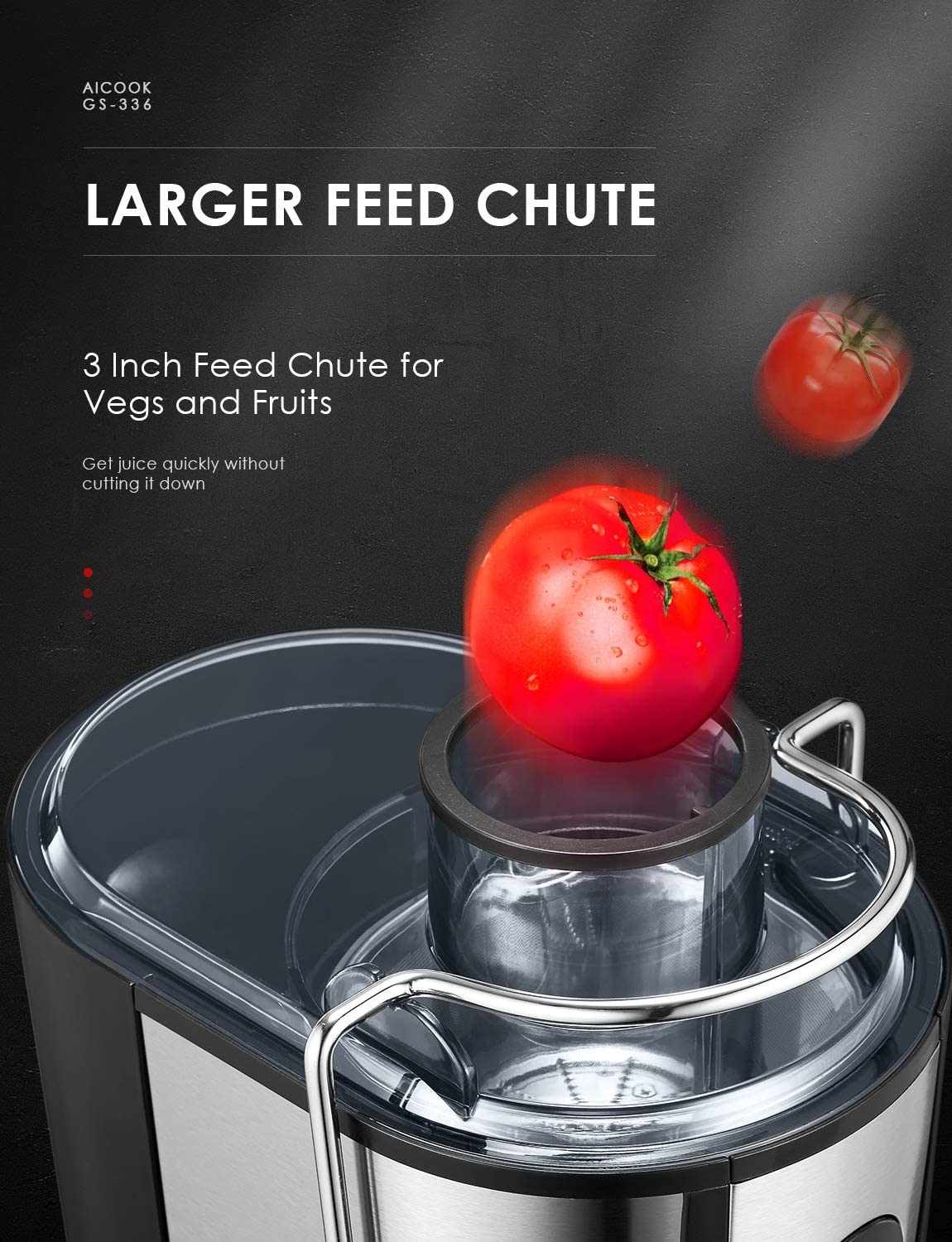 Aicook storcator fructe legume centrifugal 2 viteze