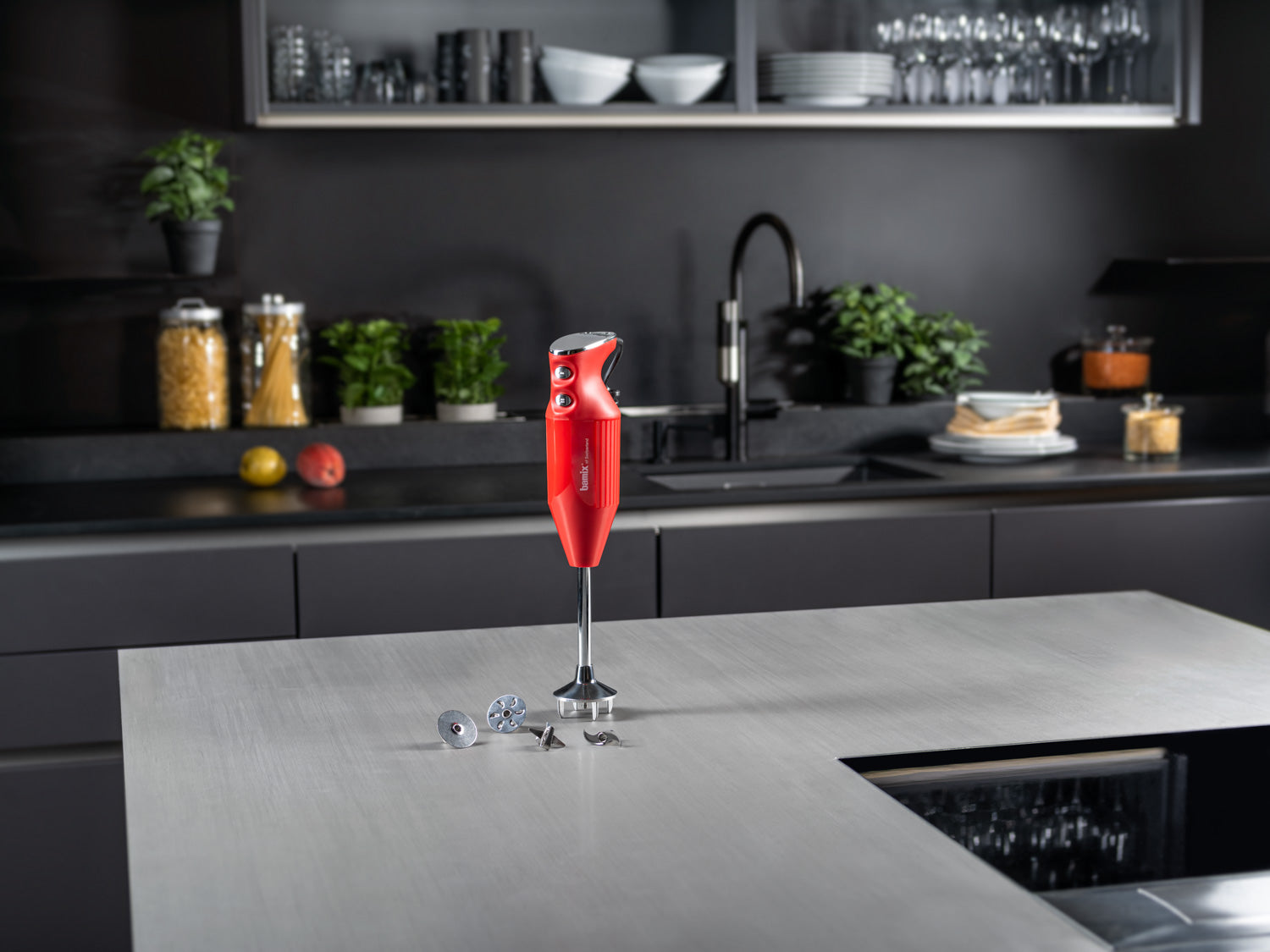 Bamix Maxx blender vertical 300W negru