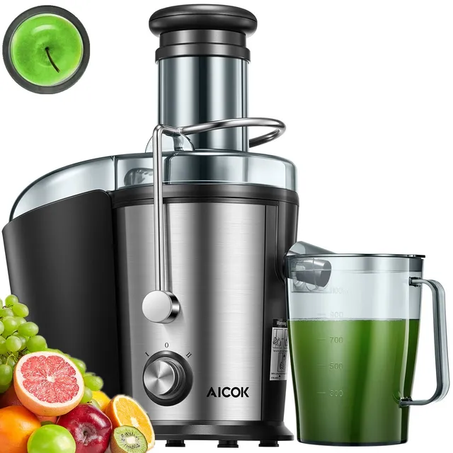 Aicok Storcator centrifugal 800W gura 7.6cm 2 viteze