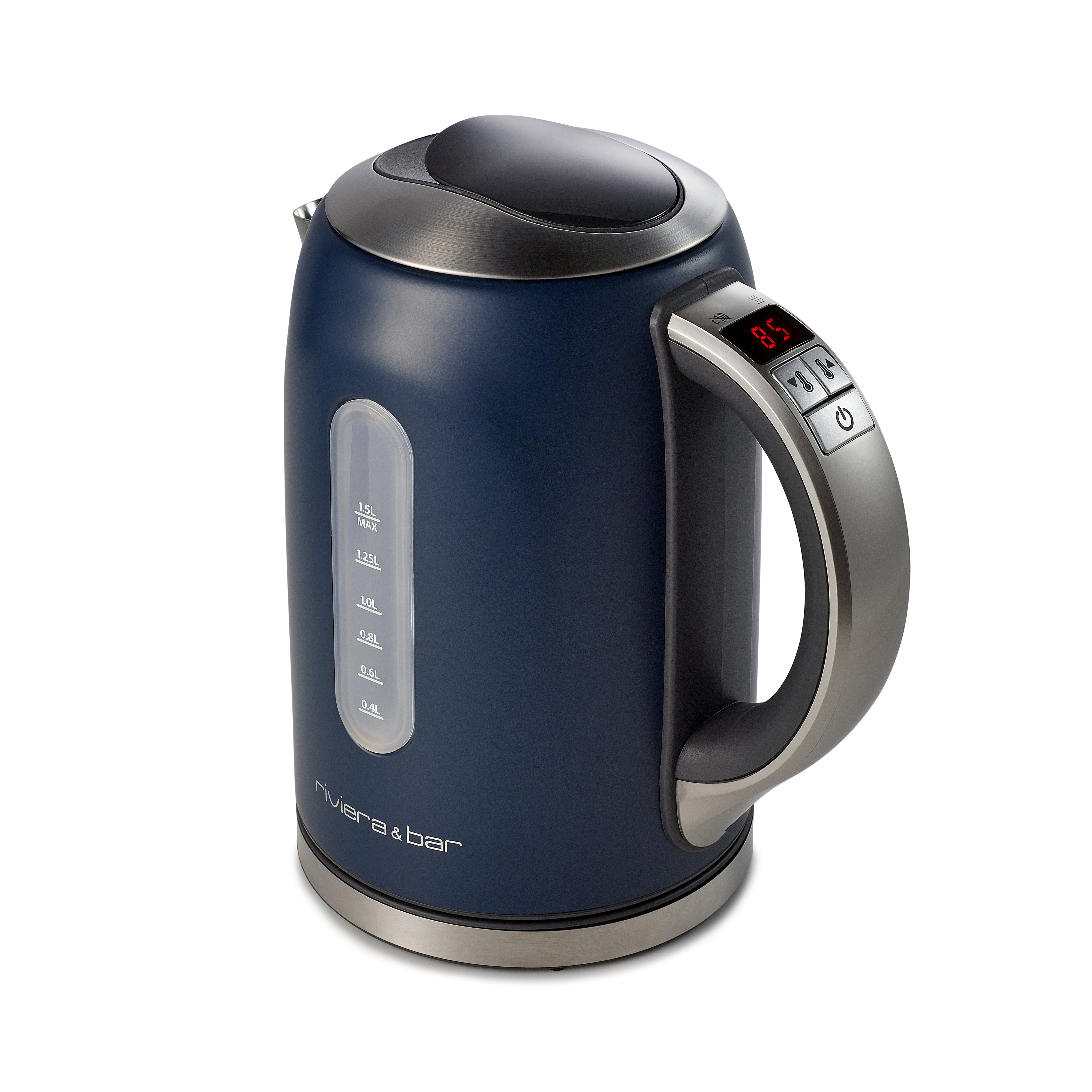 Riviera & Bar Mila BBT578 fierbator 1,5L gri-albastru 11 trepte