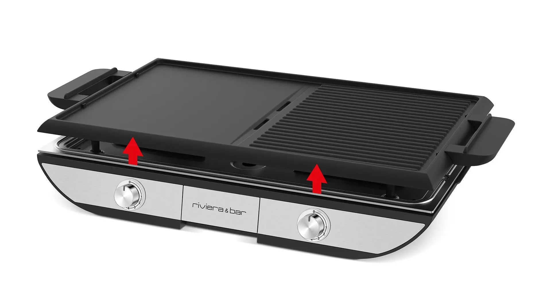 Riviera & Bar Bi-Zone gratar electric plancha-gril