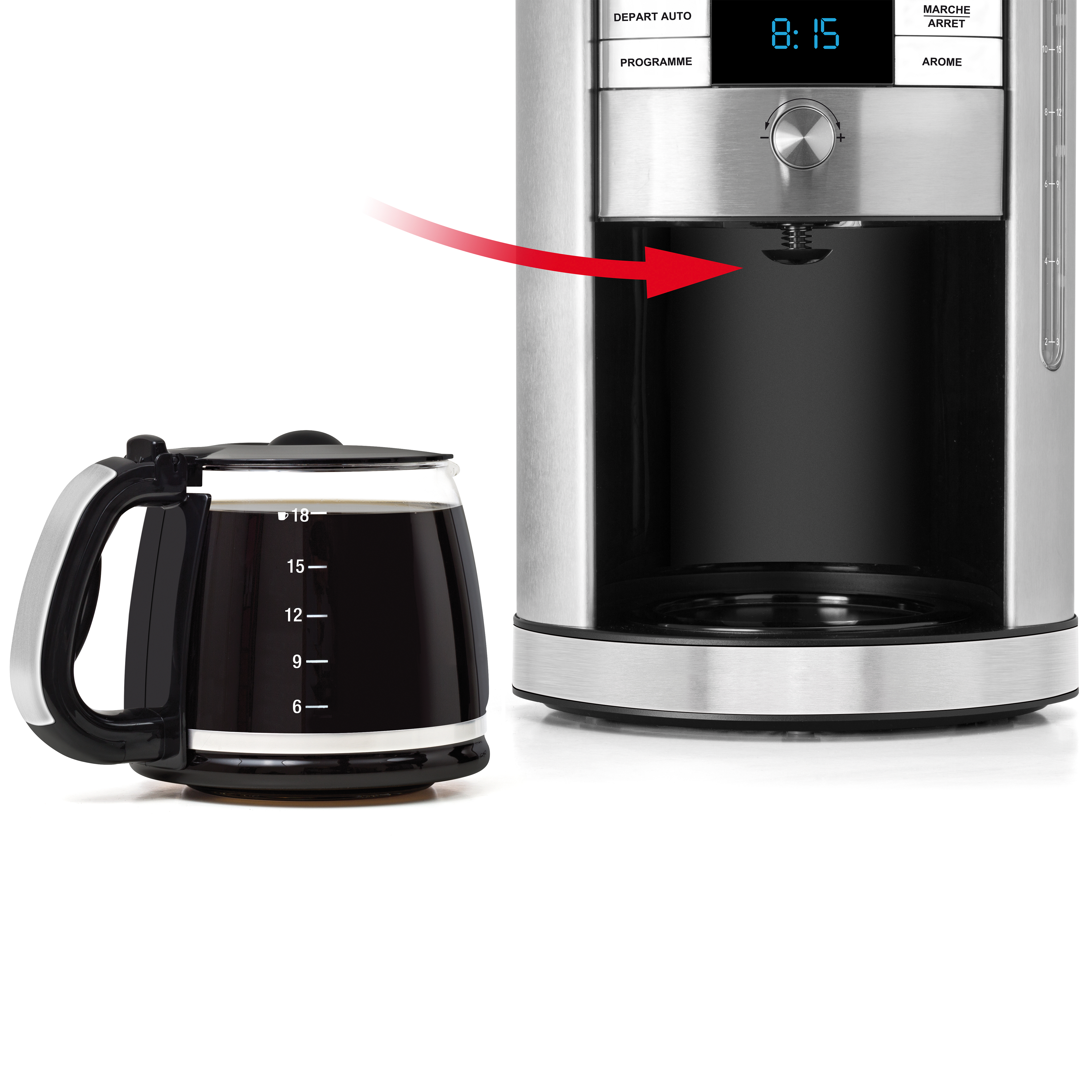 Riviera & Bar BCF550 cafetiera filtru inox 1,8L