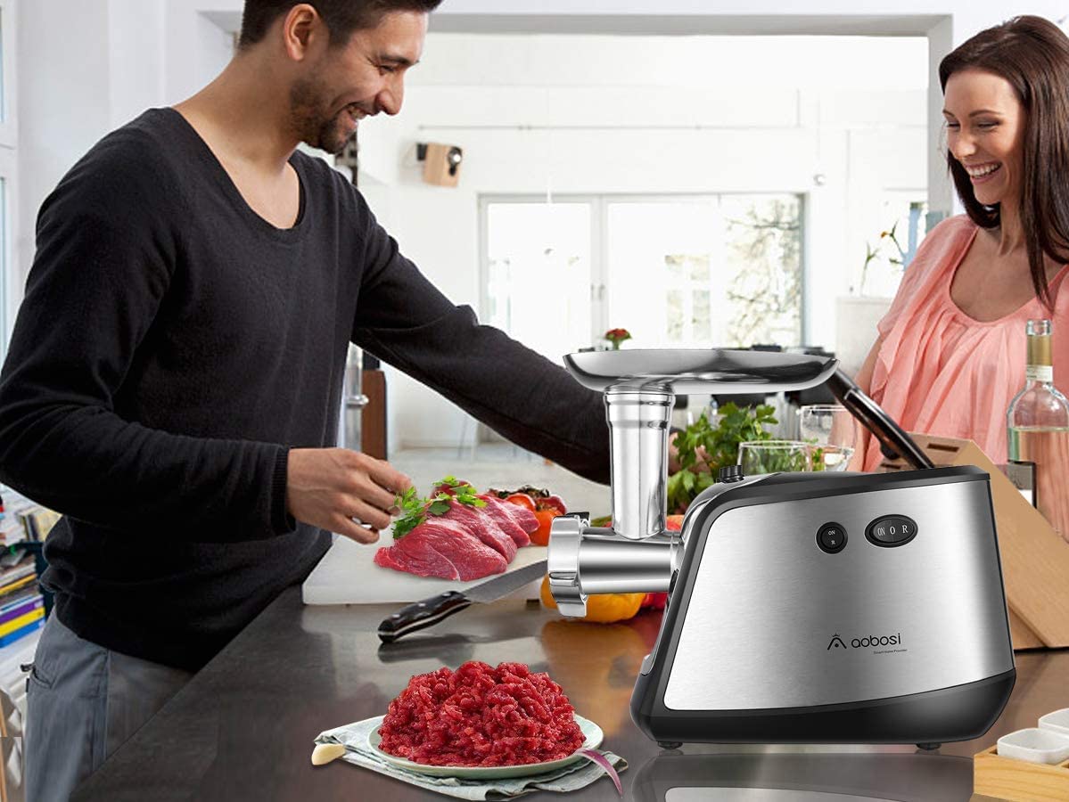 Aobosi masina de tocat carne electrica 3-in-1