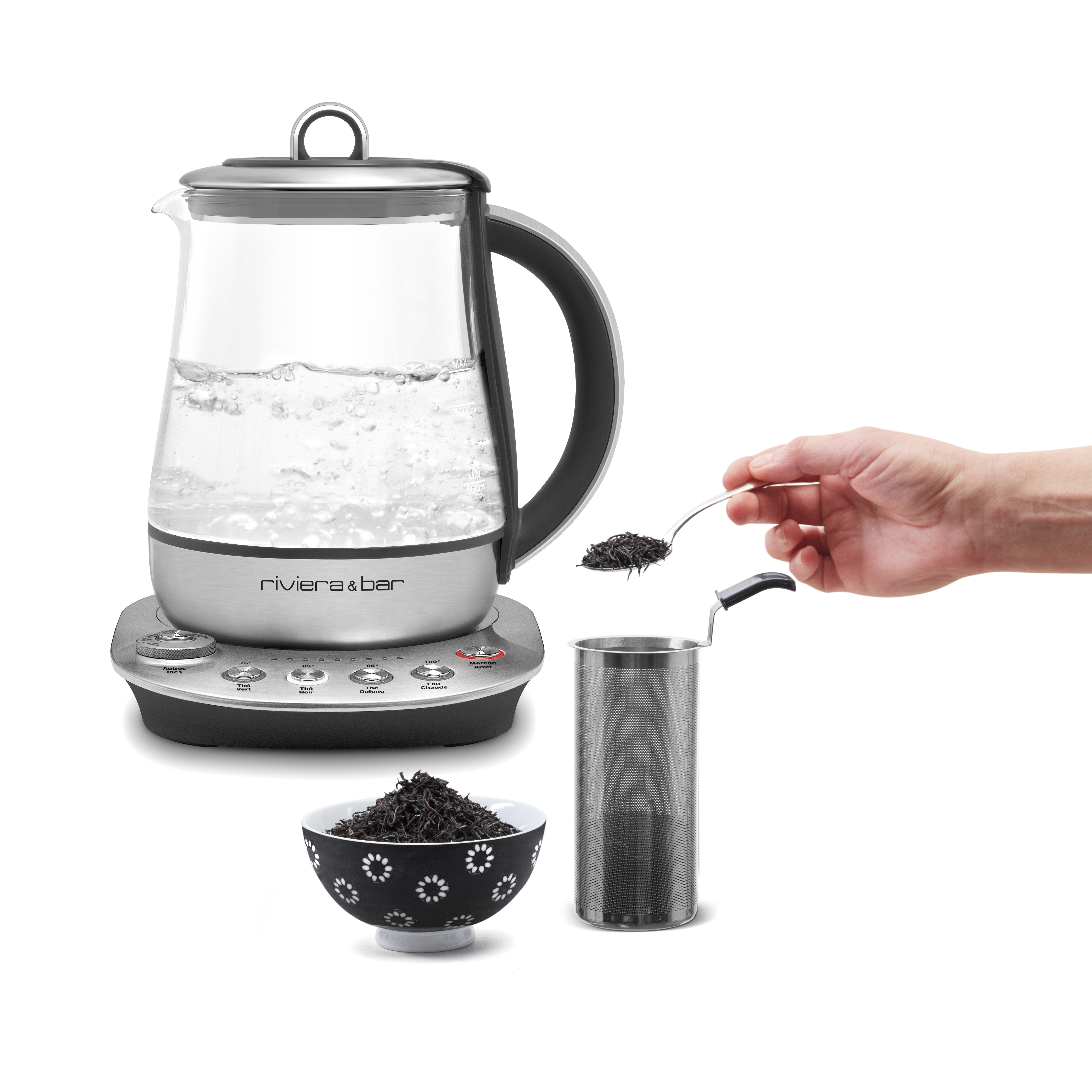 Riviera & Bar Darjeeling Zen BTH570 ceainic 1,2L sticlă