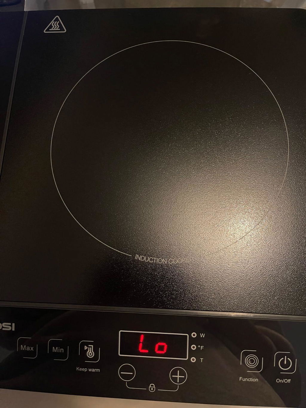 Aobosi plita cu inductie dubla electrica 1800W+1600W cu timer