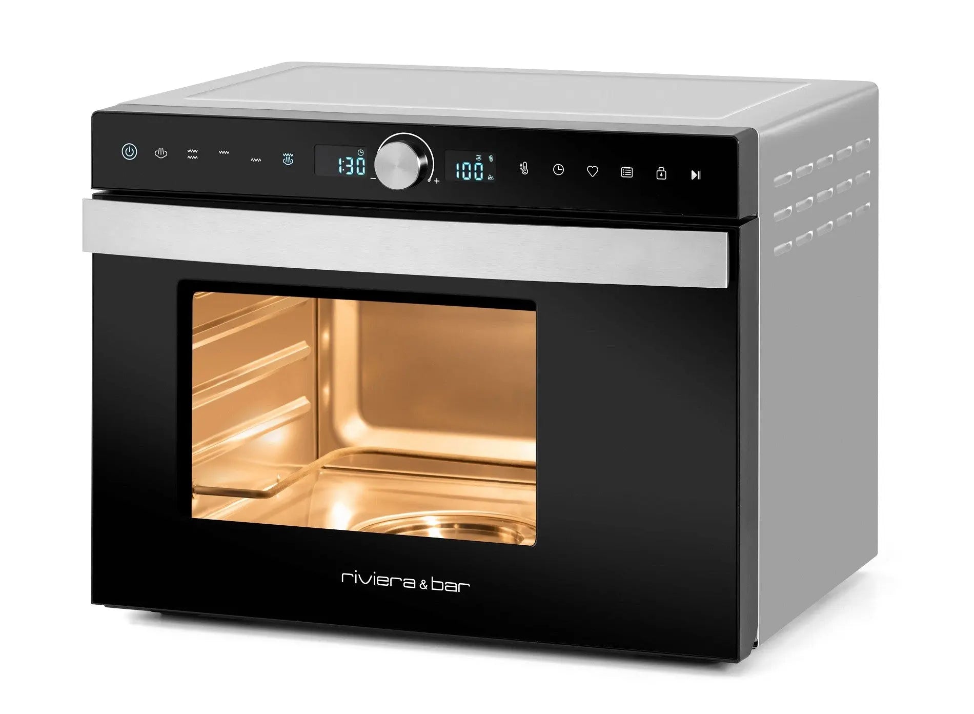 Riviera & Bar cuptor cu abur 26 L posabil 2 moduri