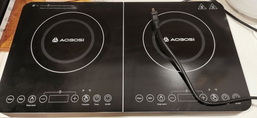 Aobosi Dual Zone plită inducție dublă 1800W+1600W