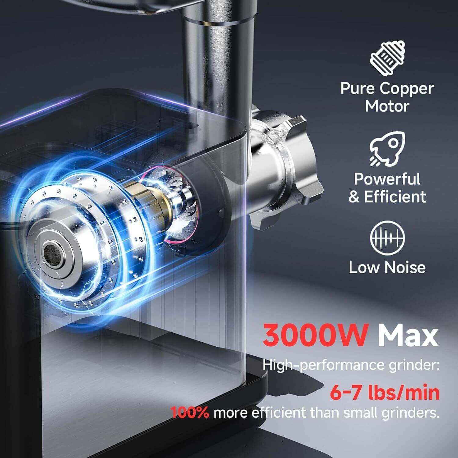 Aobosi masina tocat carne electrica 3000W touch