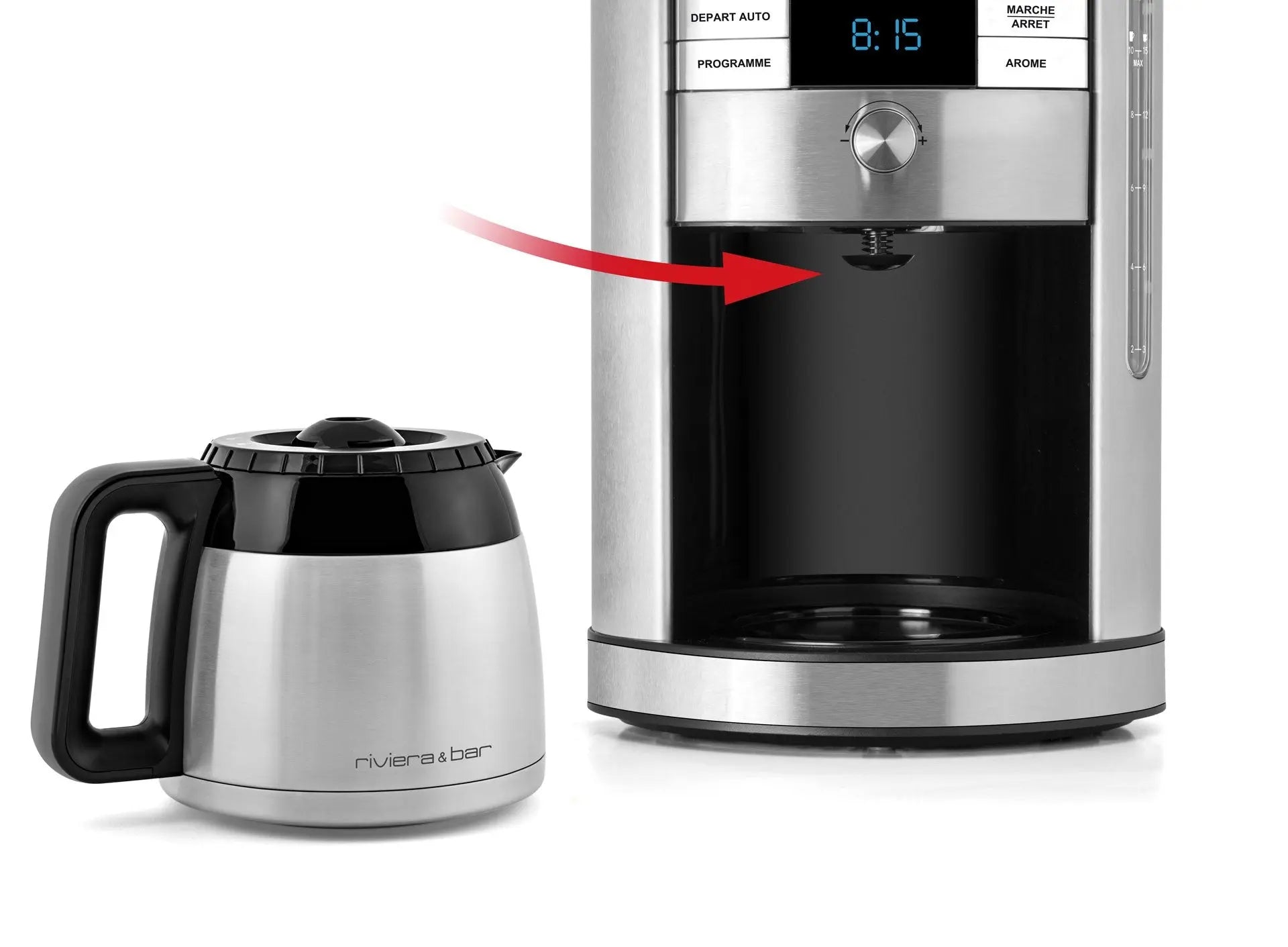 Riviera & Bar BCF 560 cafetiera cu filtru inox izoterma