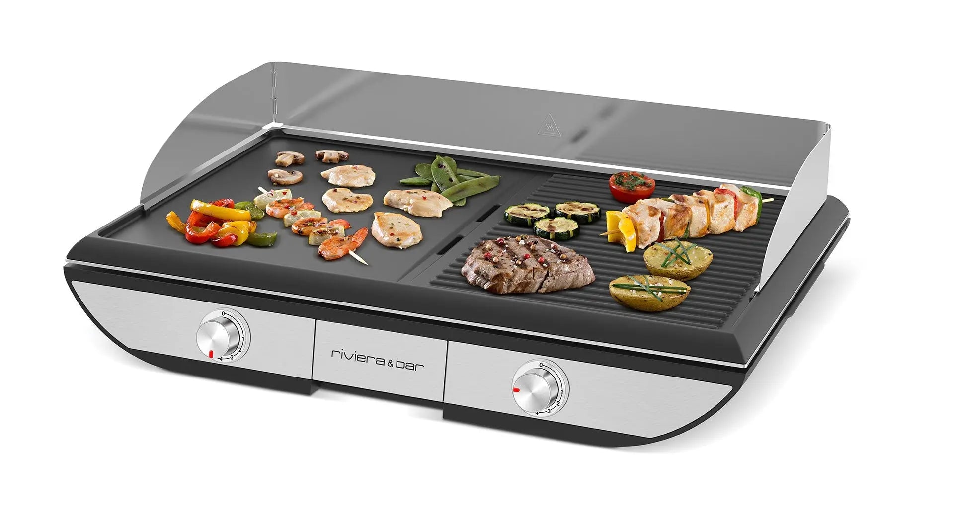 Riviera & Bar Bi-Zone gratar electric plancha si gril