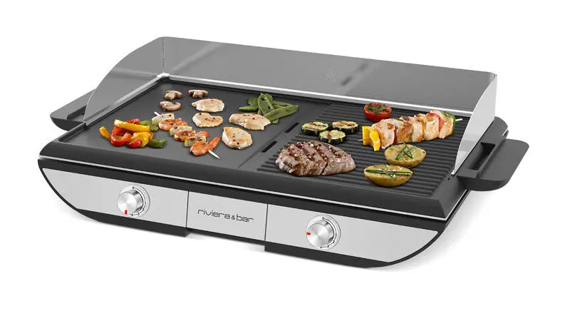 Riviera & Bar Bi-Zone gratar electric plancha-gril