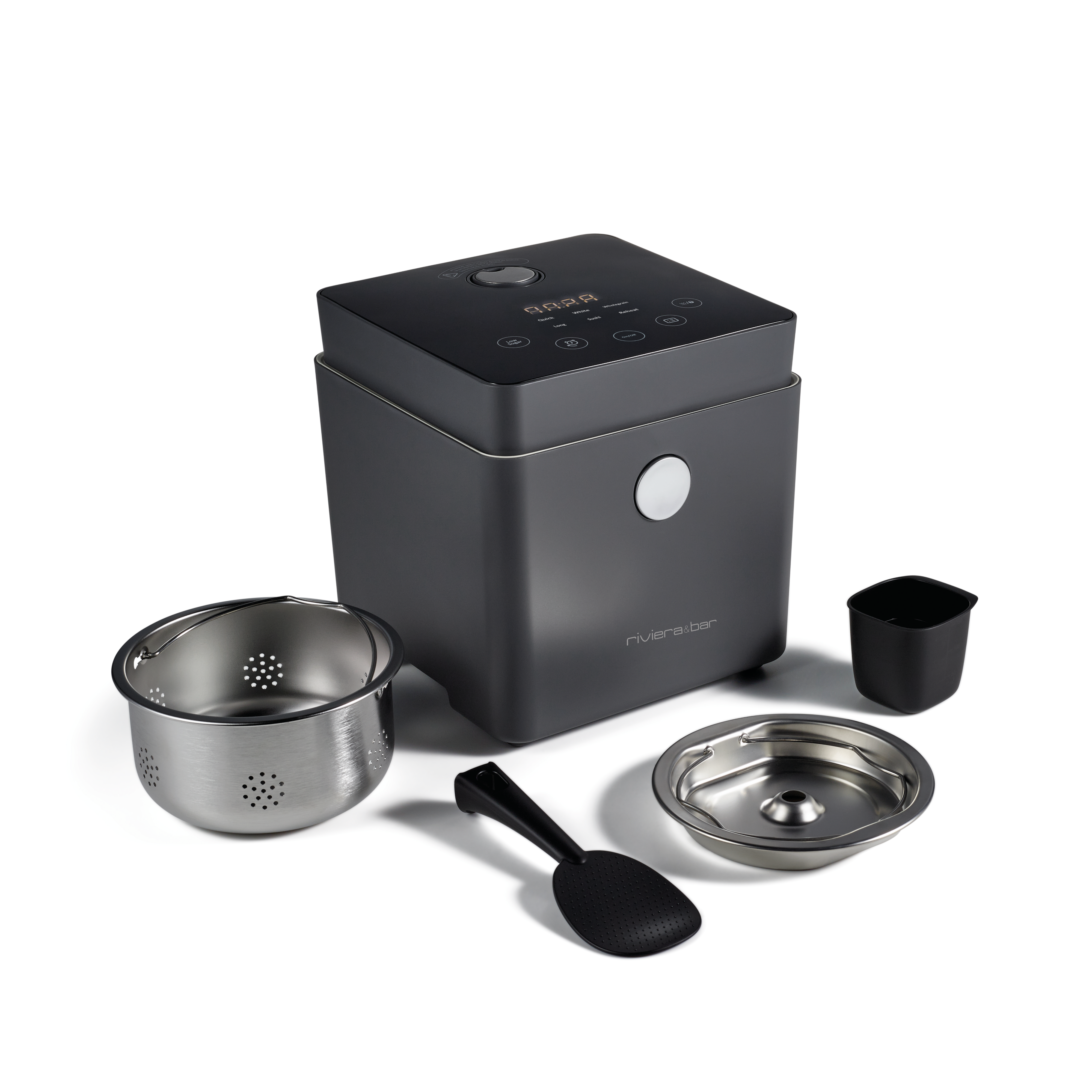 Riviera & Bar Low Sugar aparat orez cuva inox 5+2 programe