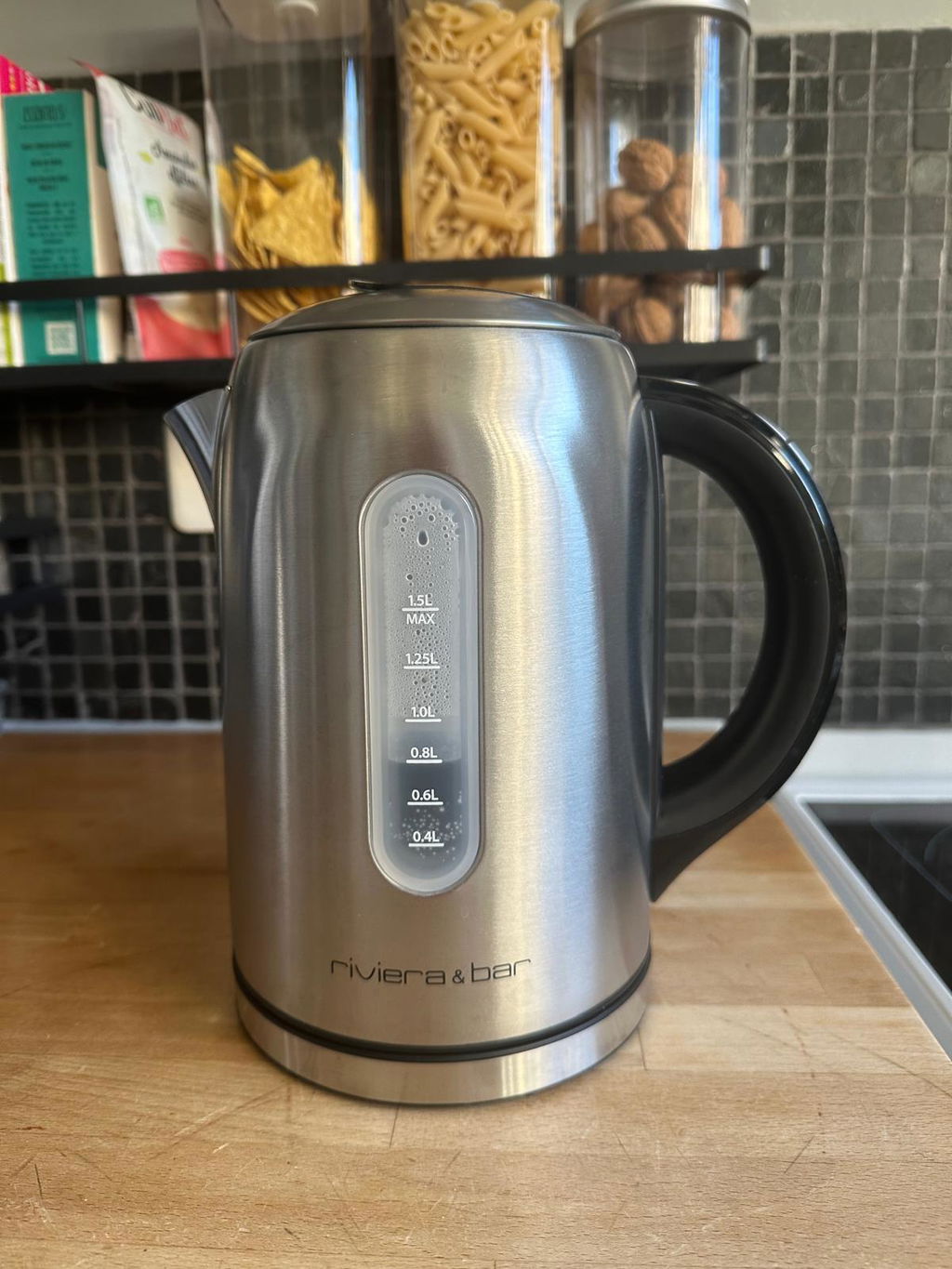 Riviera & Bar Louna fierbător 1,5L inox cu termostat