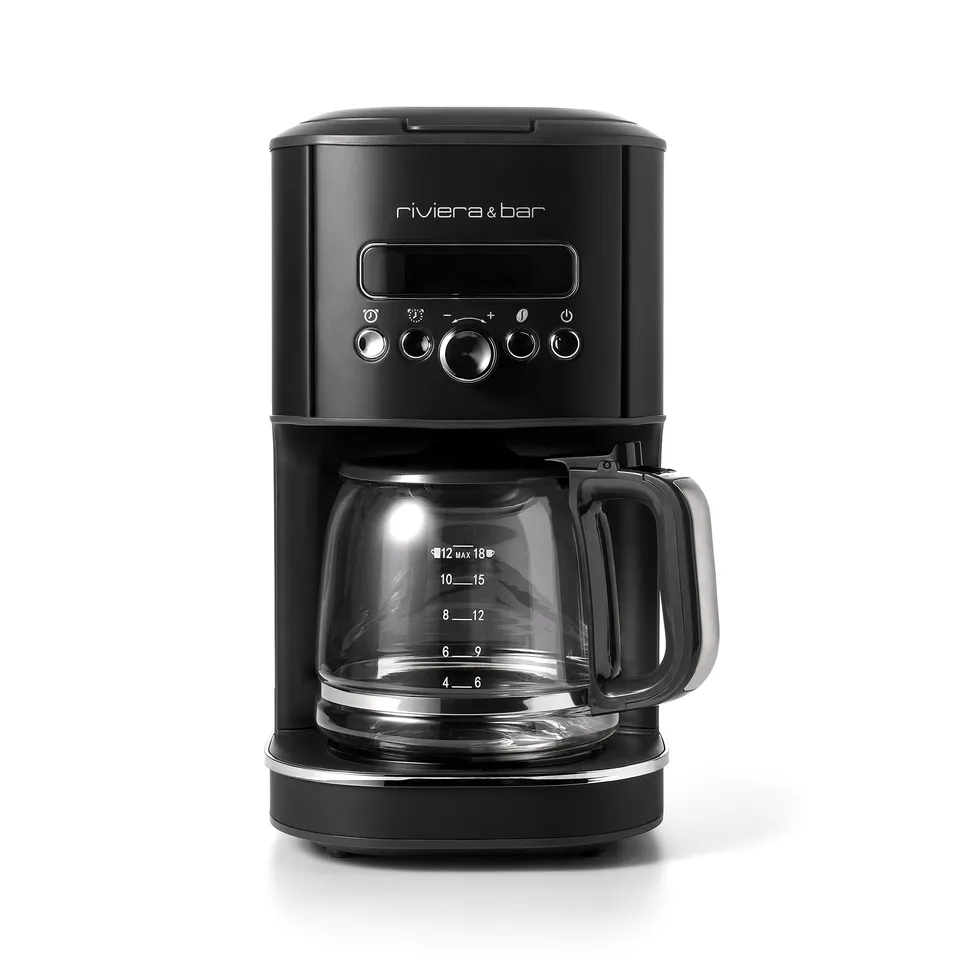 Riviera & Bar BCF579 cafetieră filtru neagră 1,8L programabilă