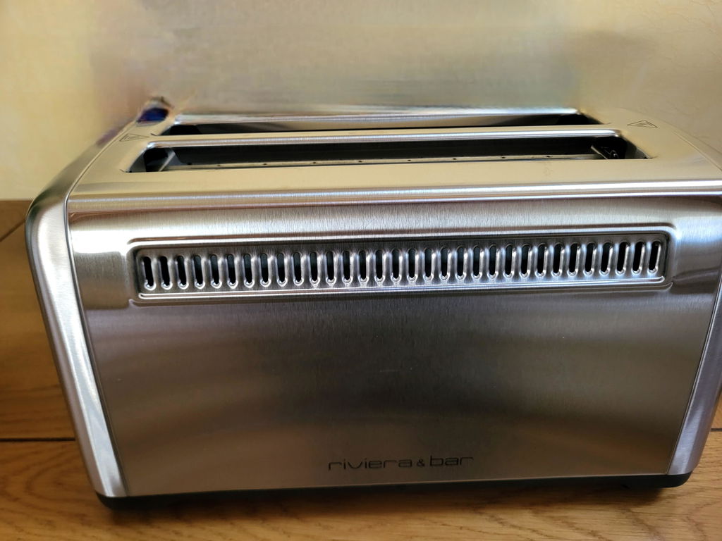 Riviera & Bar prăjitor pâine inox 2 fante lungi 25cm