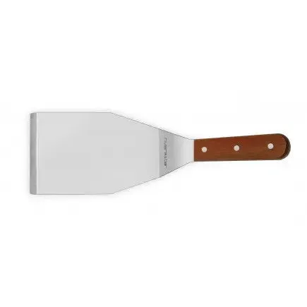 Riviera & Bar spatulă inox mare pentru plită plancha