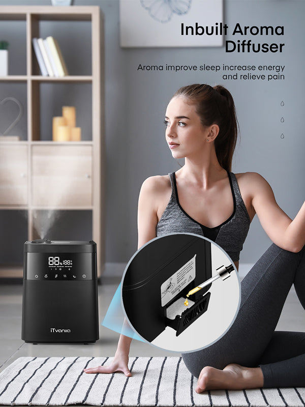 Aicook SH8850 umidificator 5,5L abur cald-rece