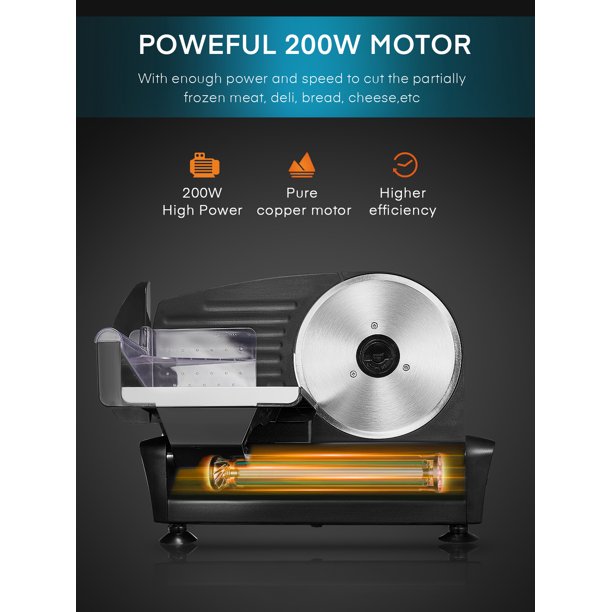 Aicook Kitchen Pro feliator electric 200W 2 lame